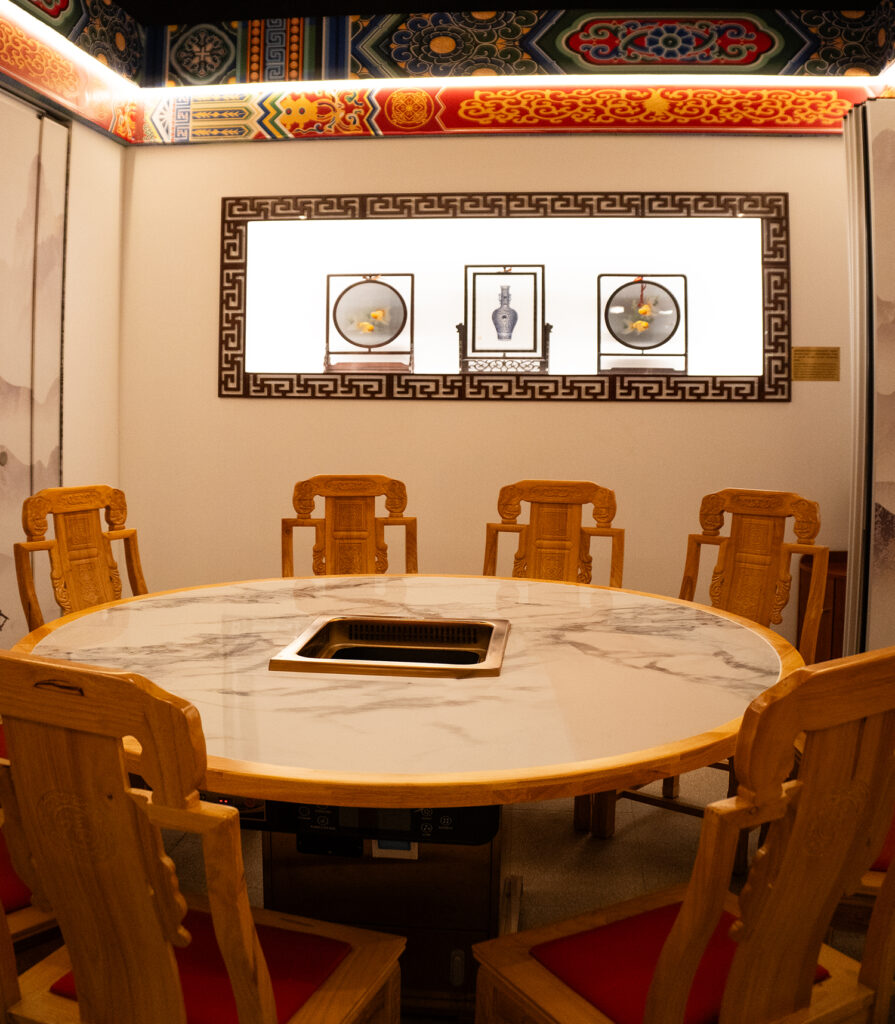 chinesisches Restaurant Interieur
